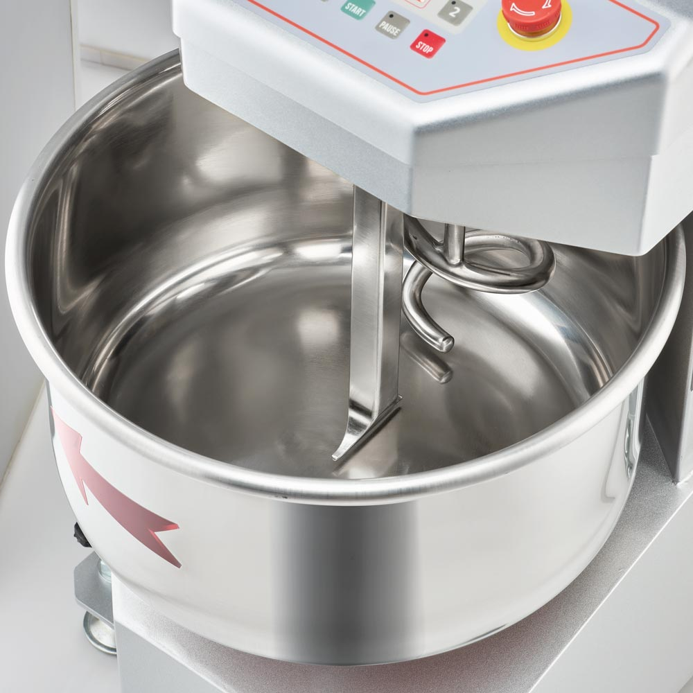 Stalgast Spiral-Teigknetmaschine, automatische Steuerung, 45 Liter, 2,6 kW