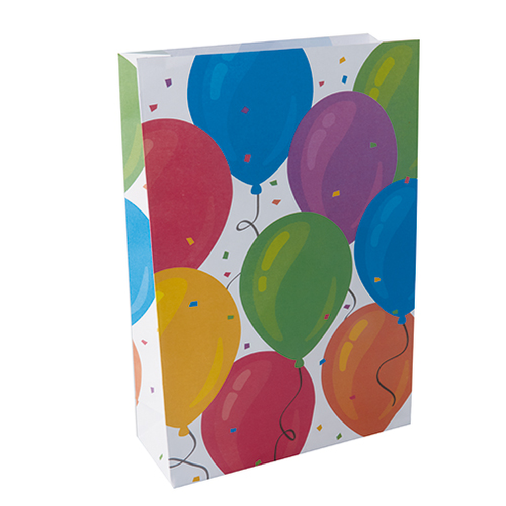 Papstar Partytüten, Papier 28 cm x 19 cm x 7 cm "Ballon"