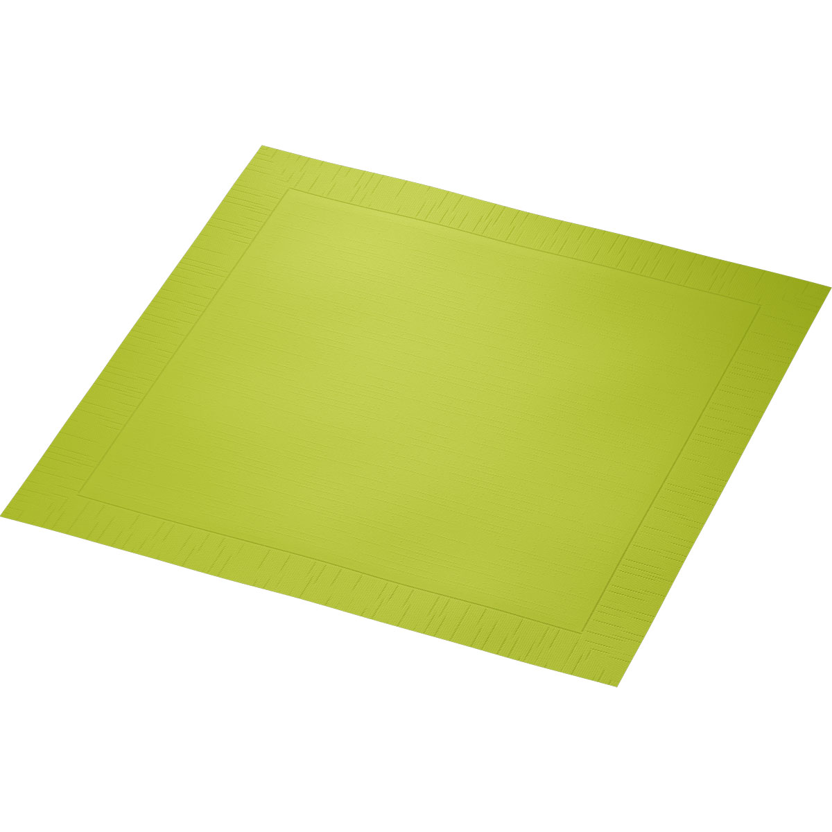 Duni Klassikservietten 40 x 40 cm 4-lagig, geprägt 1/4 Falz kiwi