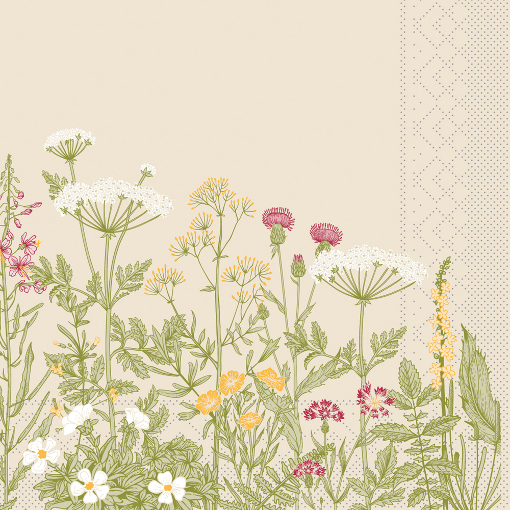 Mank Serviette Aurelia 33 x 33 cm 1/4 Falz