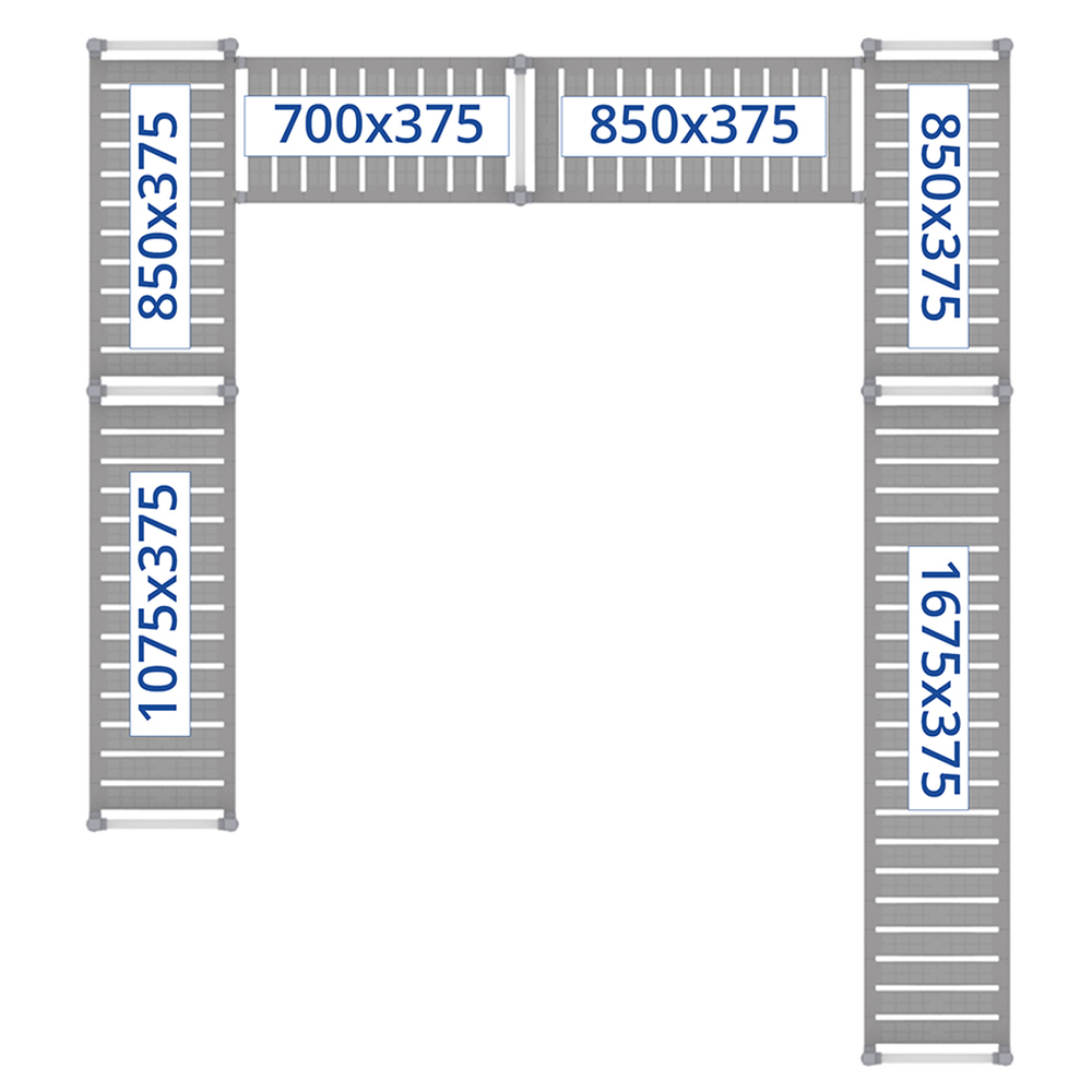 Nordcap Regalsystem Z 260-290 / 264-294