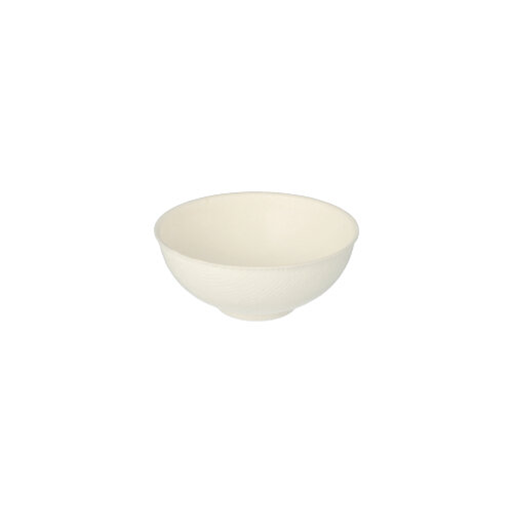 Papstar Fingerfood - Schalen, Zuckerrohr "pure" rund 65 ml Ø 7,2 cm · 3 cm weiss