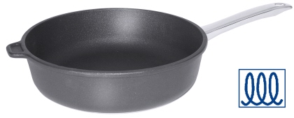 Contacto Aluminiumguss-Pfanne 24 cm tiefe Form, Induktionsgeeignet