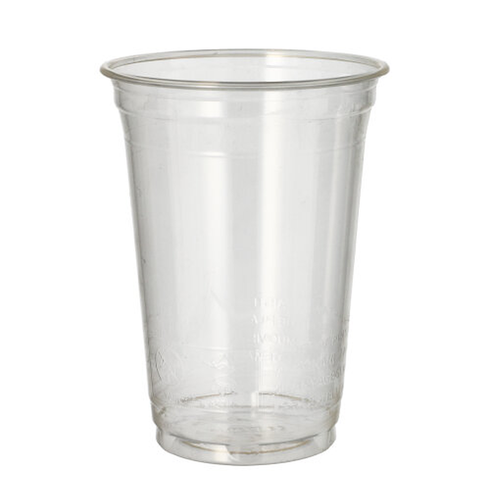 Papstar Kaltgetränkebecher, PLA "pure" 0,4 l Ø 9,5 cm · 12,7 cm glasklar