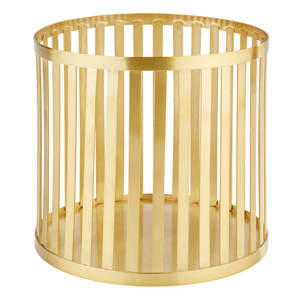 APS Buffetständer -APS PLUS- Ø 21 cm, H: 20 cm , Metall, Gold-Look