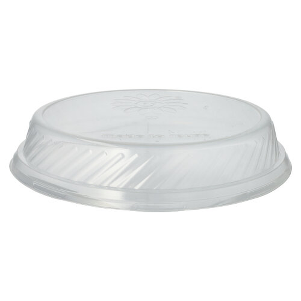 Papstar Mehrweg-Deckel für Menü-Teller PP rund Ø 22,7 cm · 4,1 cm transparent