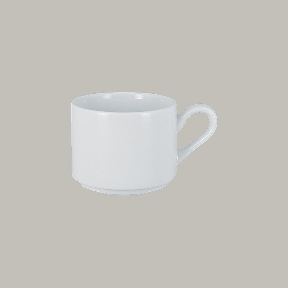 RAK Tasse stapelbar Serie: Access Ø 8 cm / Ht. 6.5 cm / Cont. 20 cl