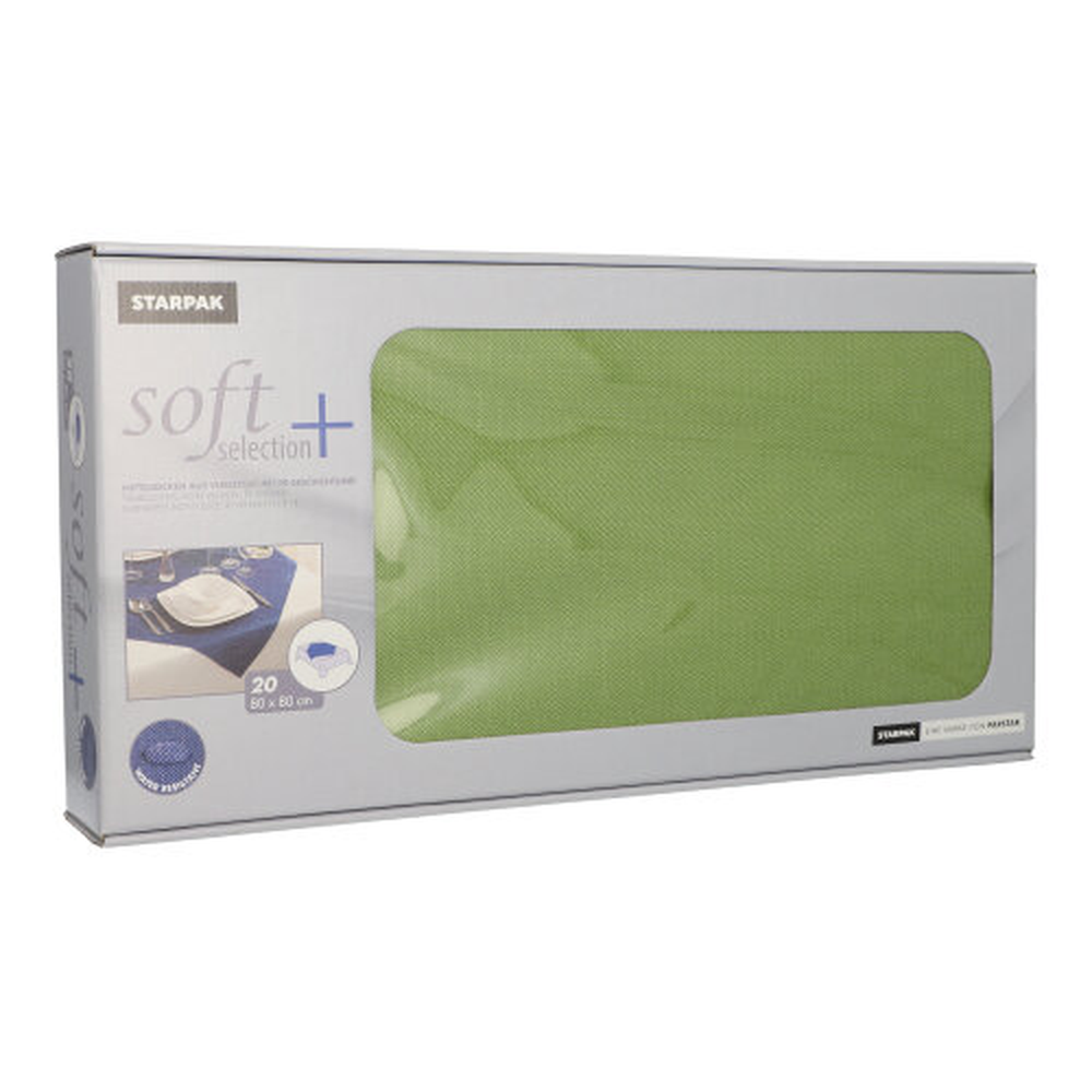 PAPSTAR Mitteldecken, stoffähnlich, Vlies soft selection plus 80 cm x 80 cm