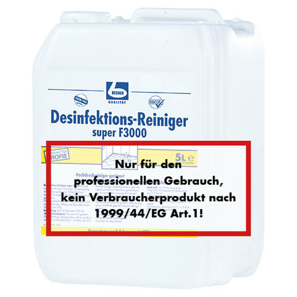 Papstar "Dr. Becher" Desinfektions-Reiniger 5 l super F6000