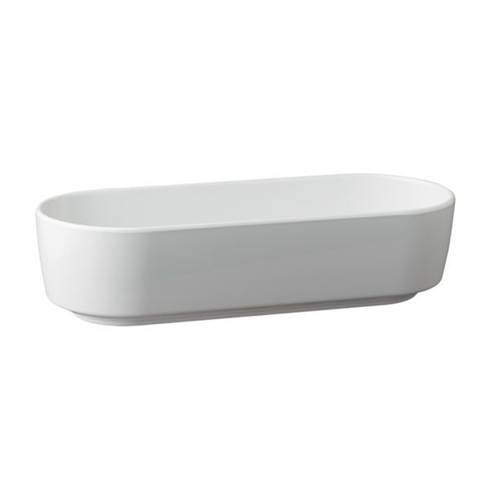 APS Schale -SCANTIC- 26,5 x 10,5 cm, H: 6,5 cm , Melamin, weiß, 1 Liter