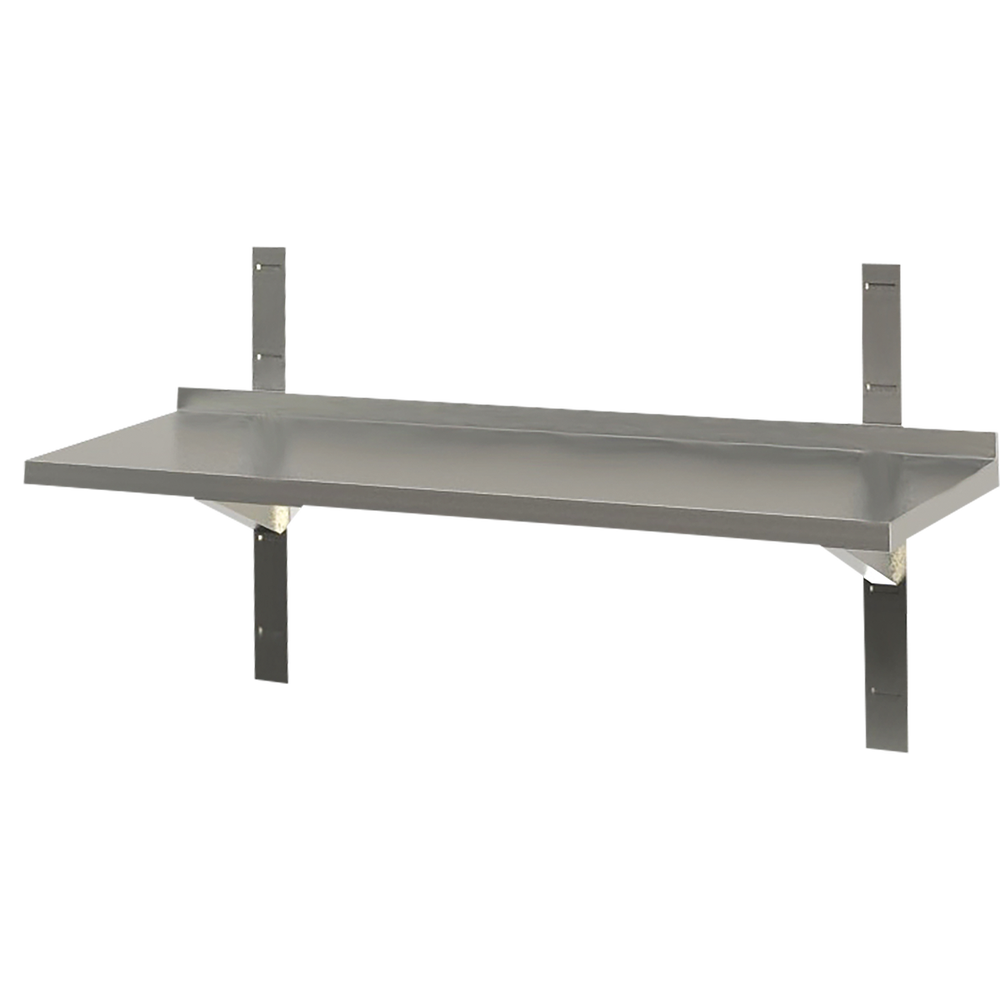 KBS Wandbord 1 Boden mit Aufkantung B 160cm x T 30cm