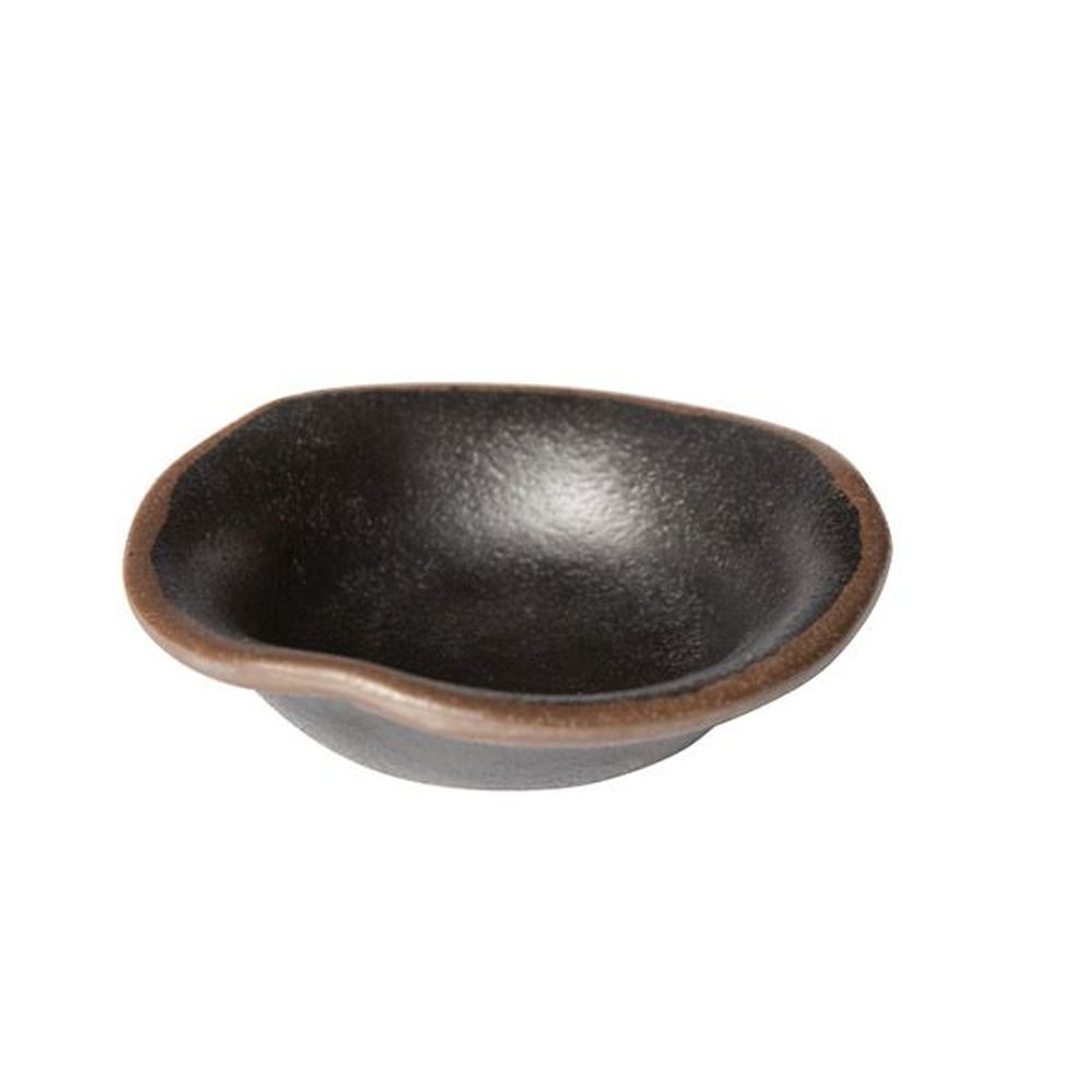 APS Schale -MARONE- Ø 11,5 cm, H: 3 cm, 0,04 Liter, Melamin, schwarz Ø 11,5 cm, 