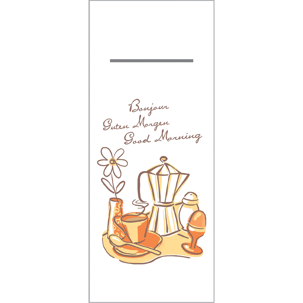 Mank Pocket-Napkins New Day 40 x 33 cm 1/8 Falz