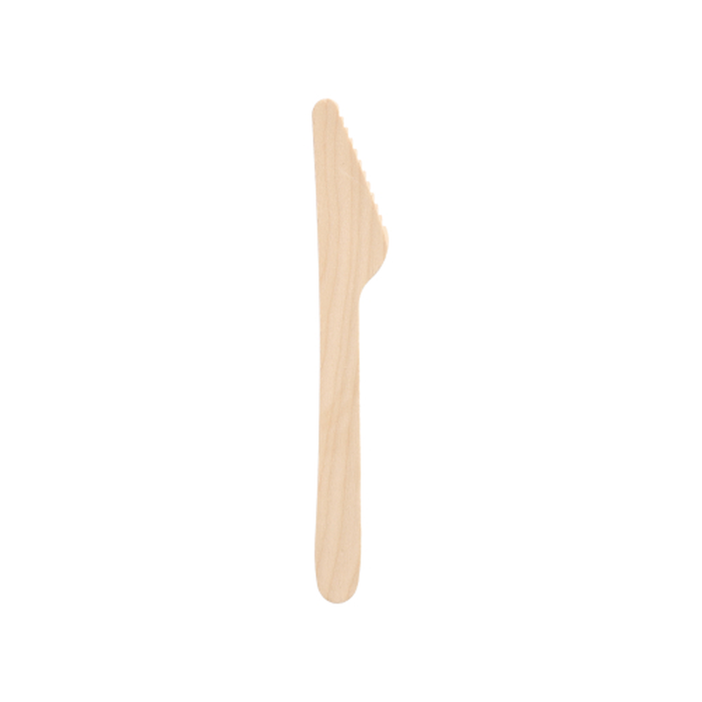 Papstar Messer, Holz "pure" 16,5 cm