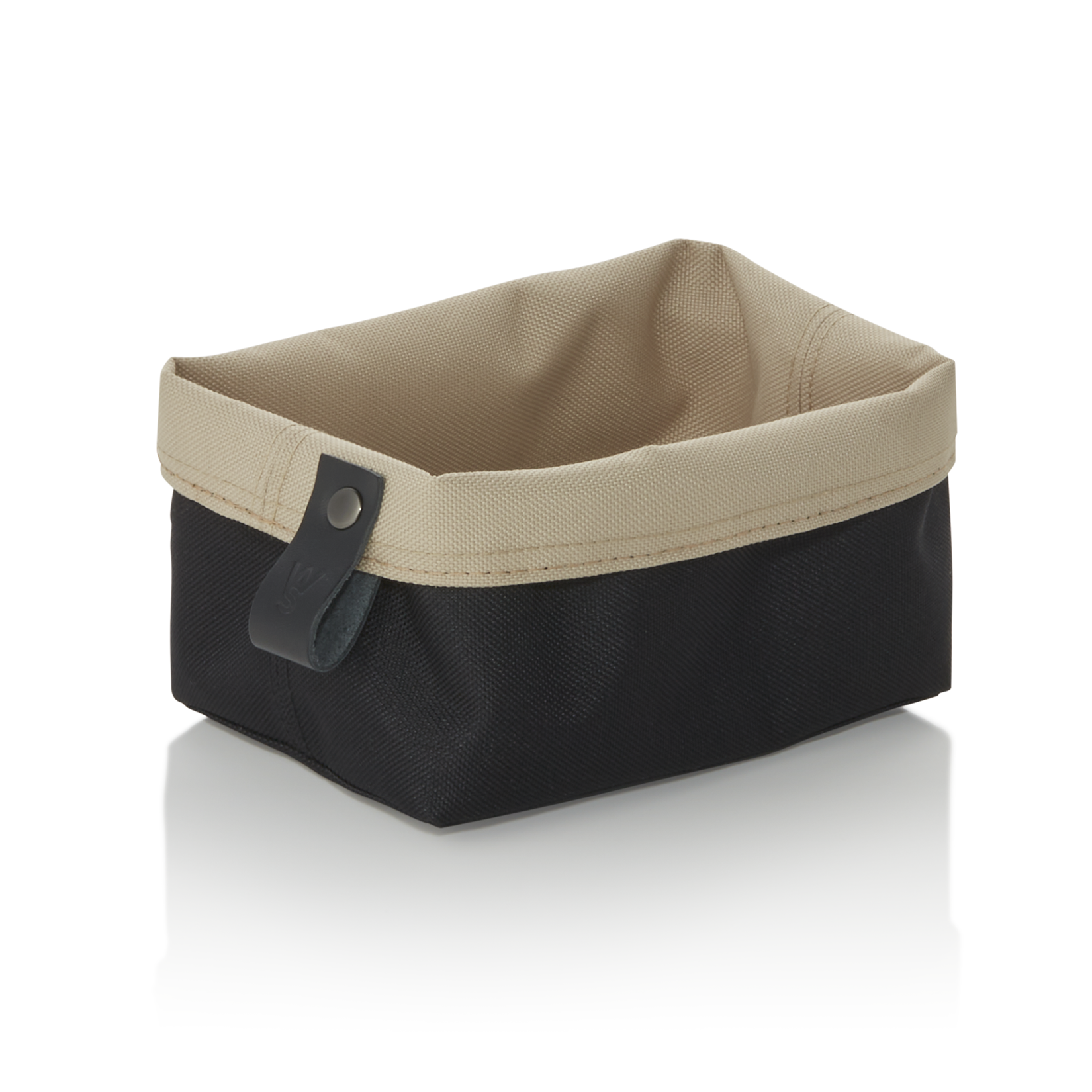 WAS Brottasche FLIP TETRON, 15 x 11 x 8 cm, light grey/light khaki, Tetron