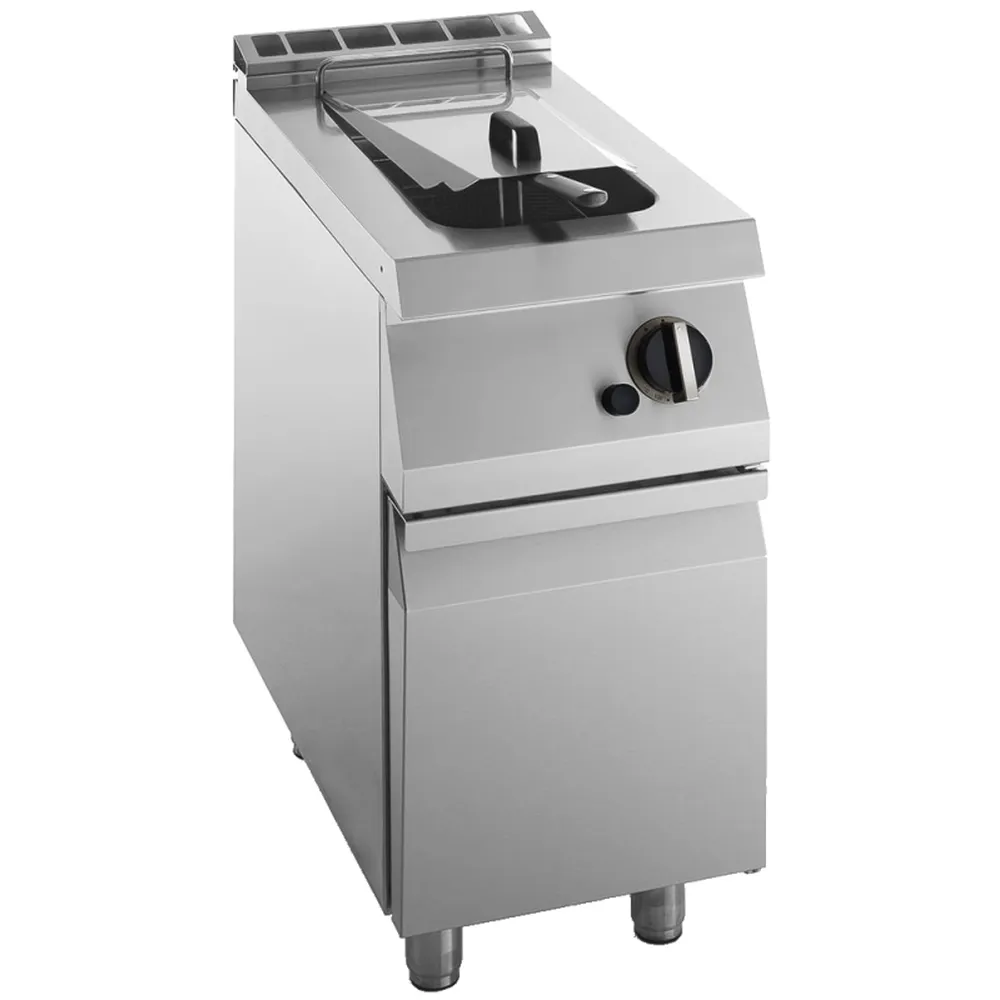 KBS Gas-Fritteuse 1 Becken 10 L. Standgerät 10kW