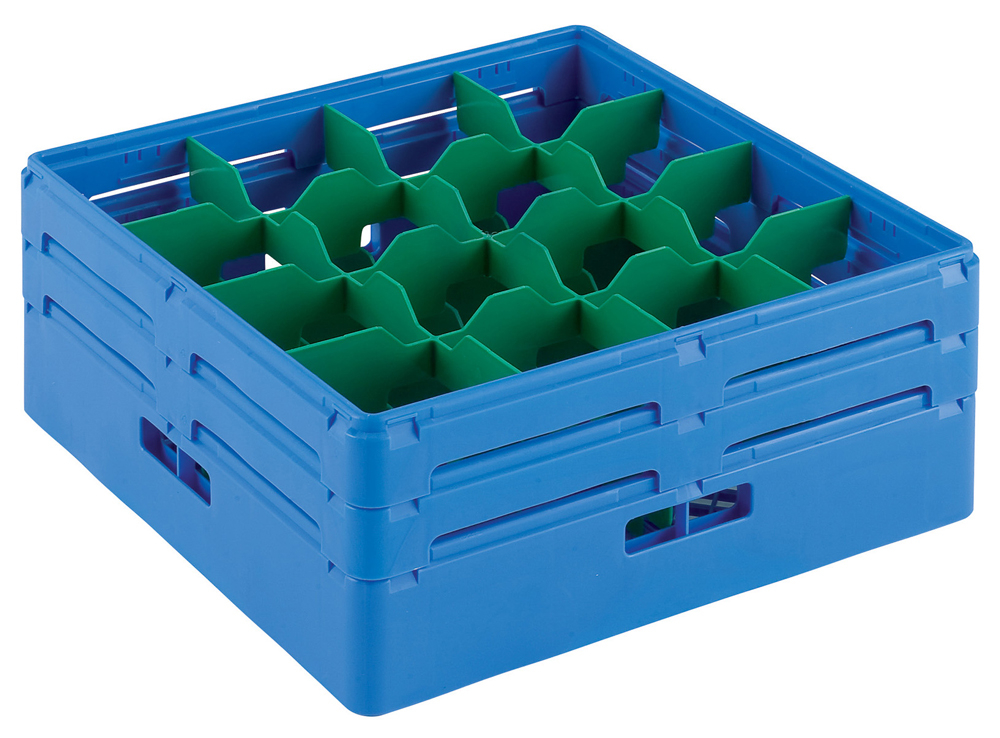 Nordcap Gläserkorb Gläserkorb Kunststoff, blau