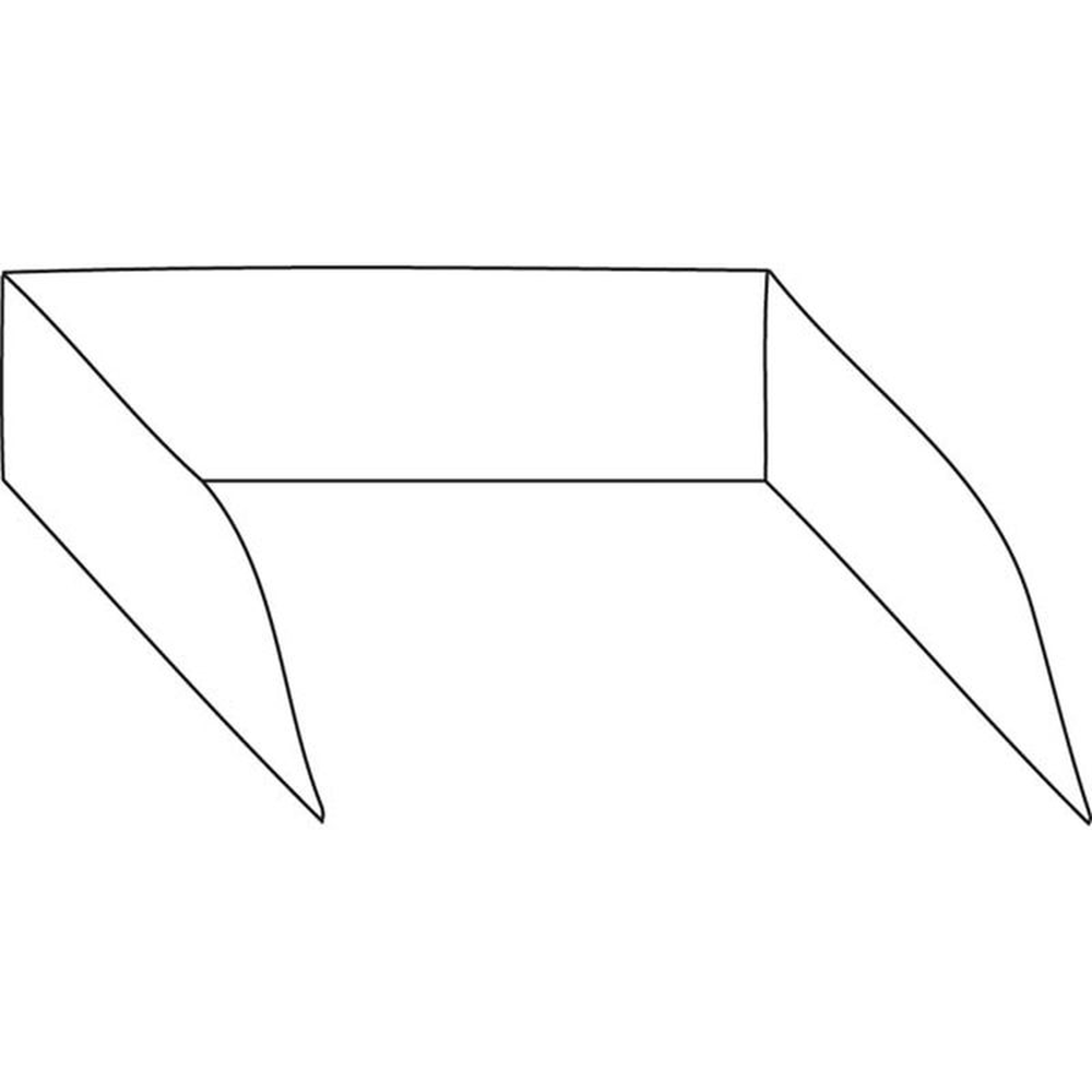 KBS Spritzschutz für Grillplatten mit 40 cm Breite