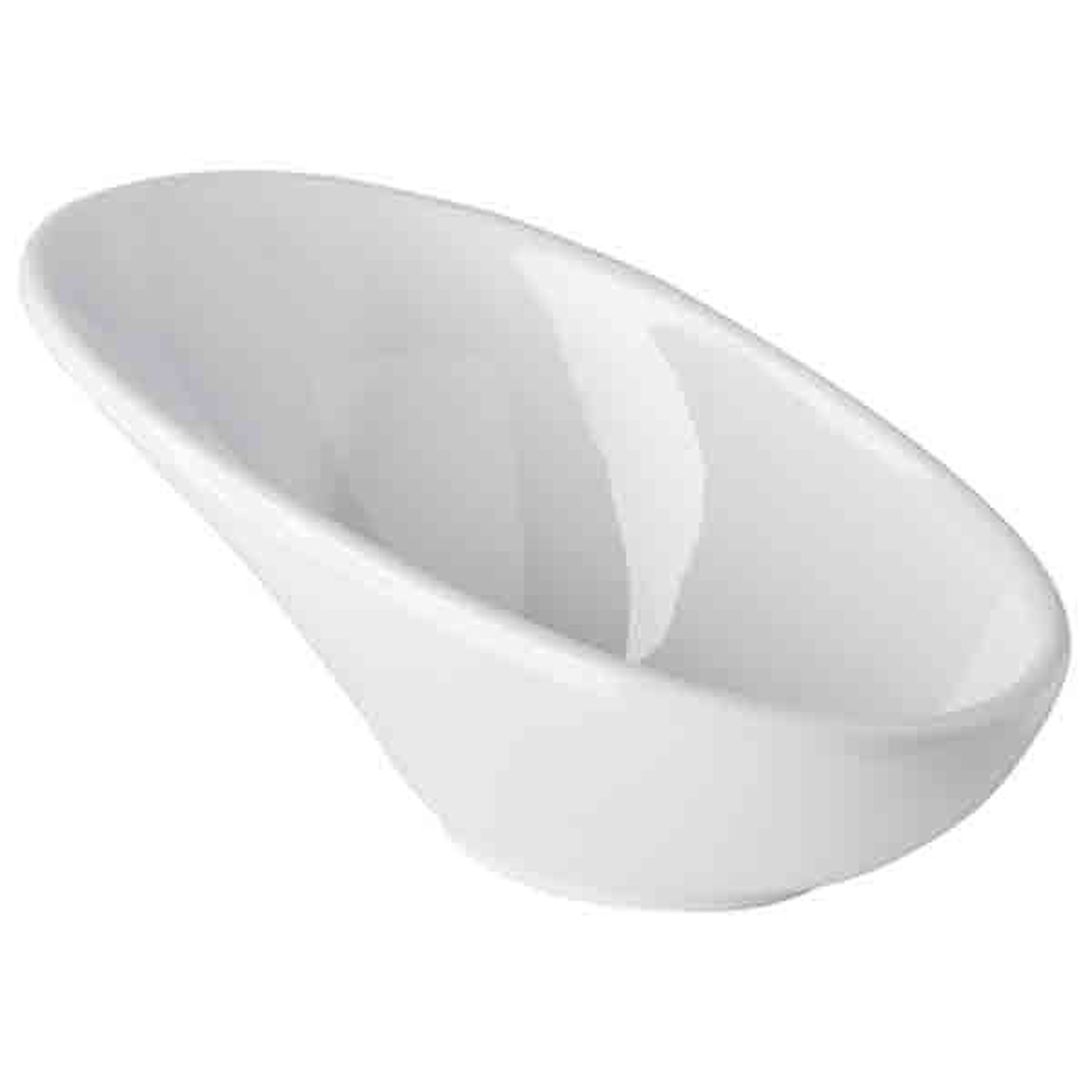 APS Schale -MINI WHITE- 11,5 x 6 cm, H: 5,5 cm , Melamin, weiß