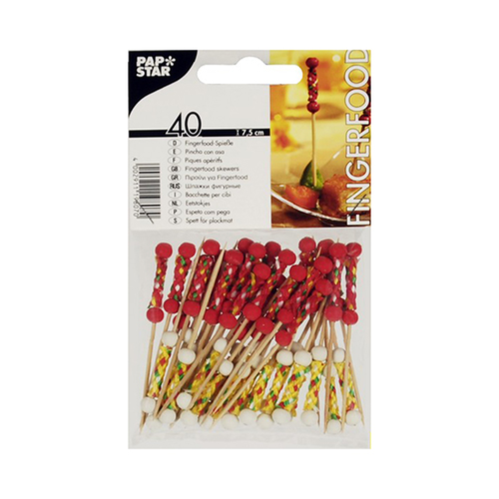 Papstar Fingerfood - Picker 7,5 cm "Mexico"