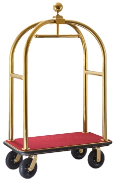 Contacto Hotelgepäckwagen, goldfarben