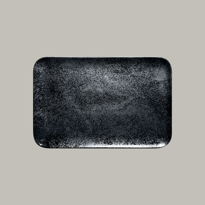 RAK Platte rechteckig  Serie: Karbon L 33.4 cm / W 20 cm / Ht. 1.8 cm
