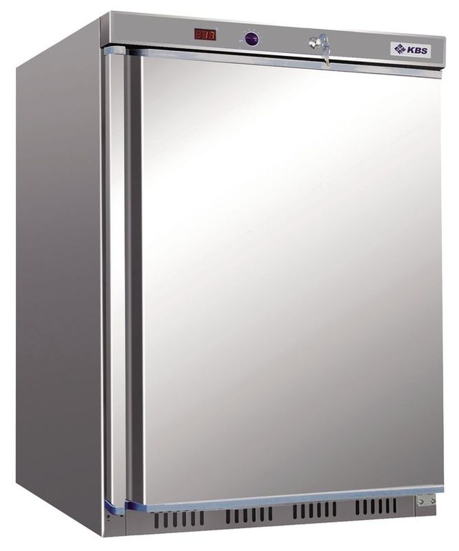 KBS 202 TK CHR Tiefkühlschrank, 129 Liter Abm. 600 x 600 x 850 mm