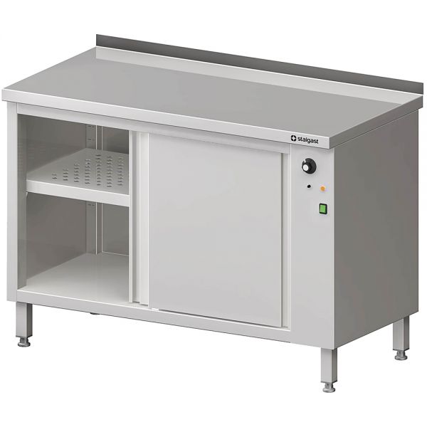 Stalgast Wärmeschrank mit Schiebetüren 1500x600x850 mm mit Aufkantung