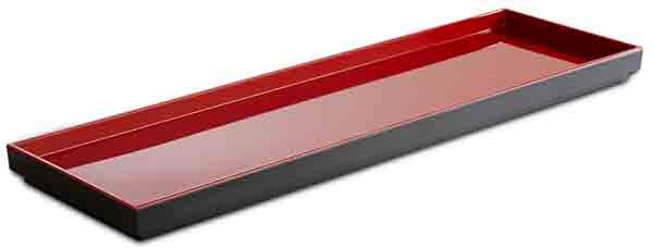 APS GN 2/4 Tablett -ASIA PLUS- 53 x 16,2 cm, H: 3 cm , Melamin