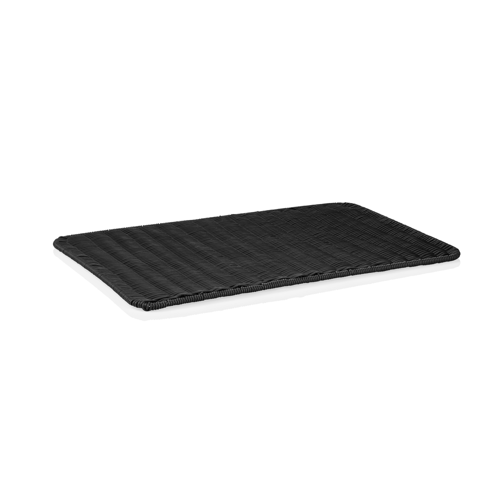 WAS Auslagetablett WEAVER PRO Systemkörbe, 60 x 40 x 1 cm, schwarz, Polypropylen