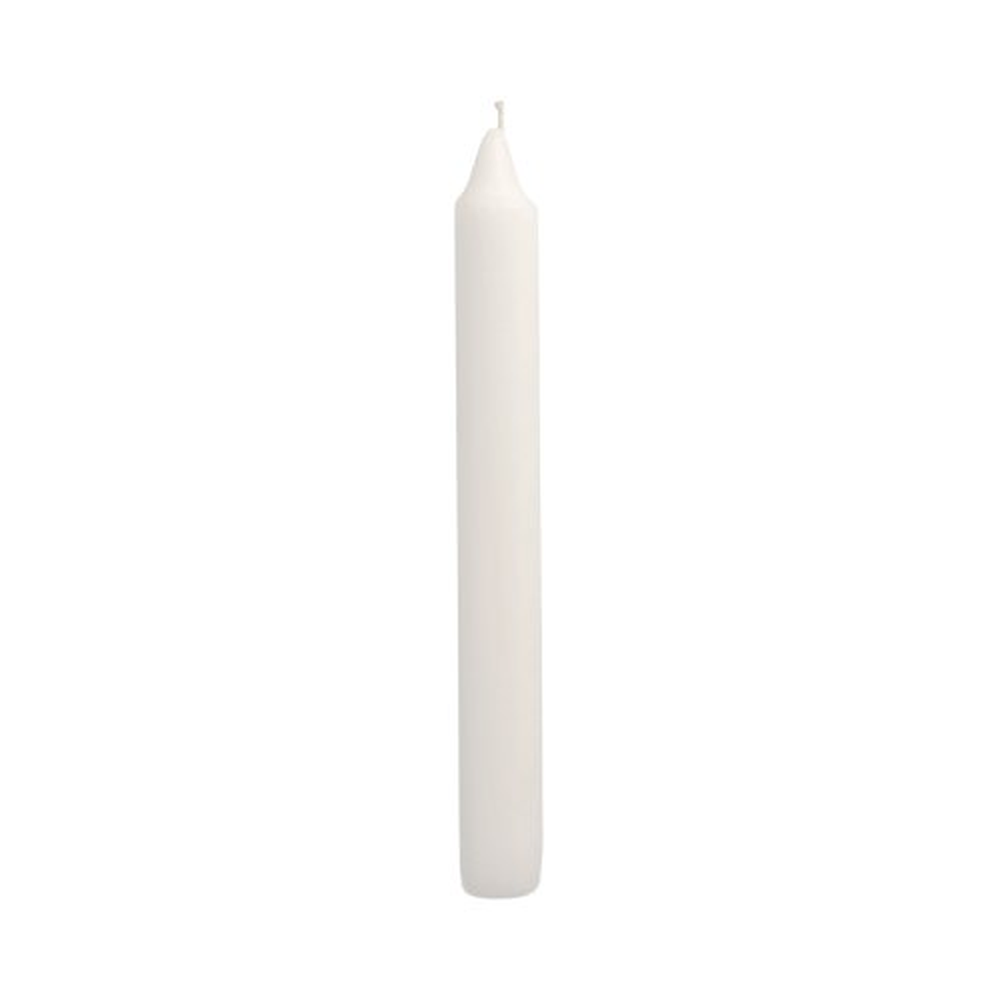 Papstar Tafelkerzen Ø 2,1 cm · 19,6 cm weiss