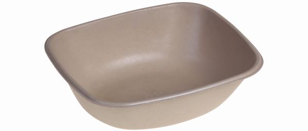 Pacovis Bowle Zuckerrohr/PBAT, 900ml, nature, 195x170x5
