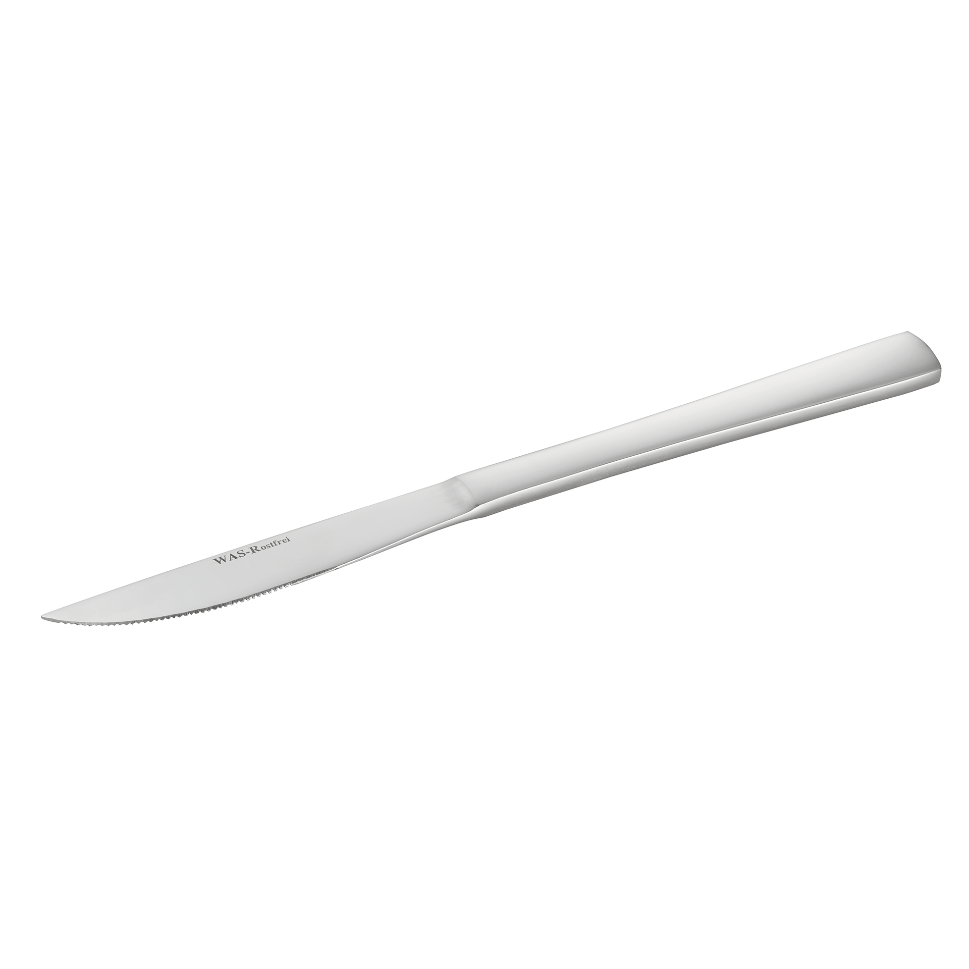 WAS Steakmesser HAMBURG, 21,5 cm, Set á 12 Stück, Chromstahl 13/0