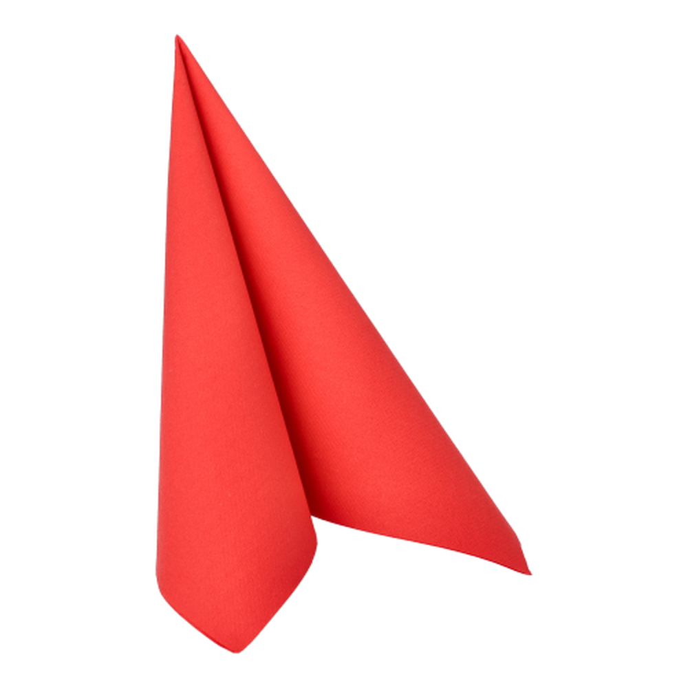 Papstar Servietten "ROYAL Collection" 1/4-Falz 40 cm x 40 cm rot