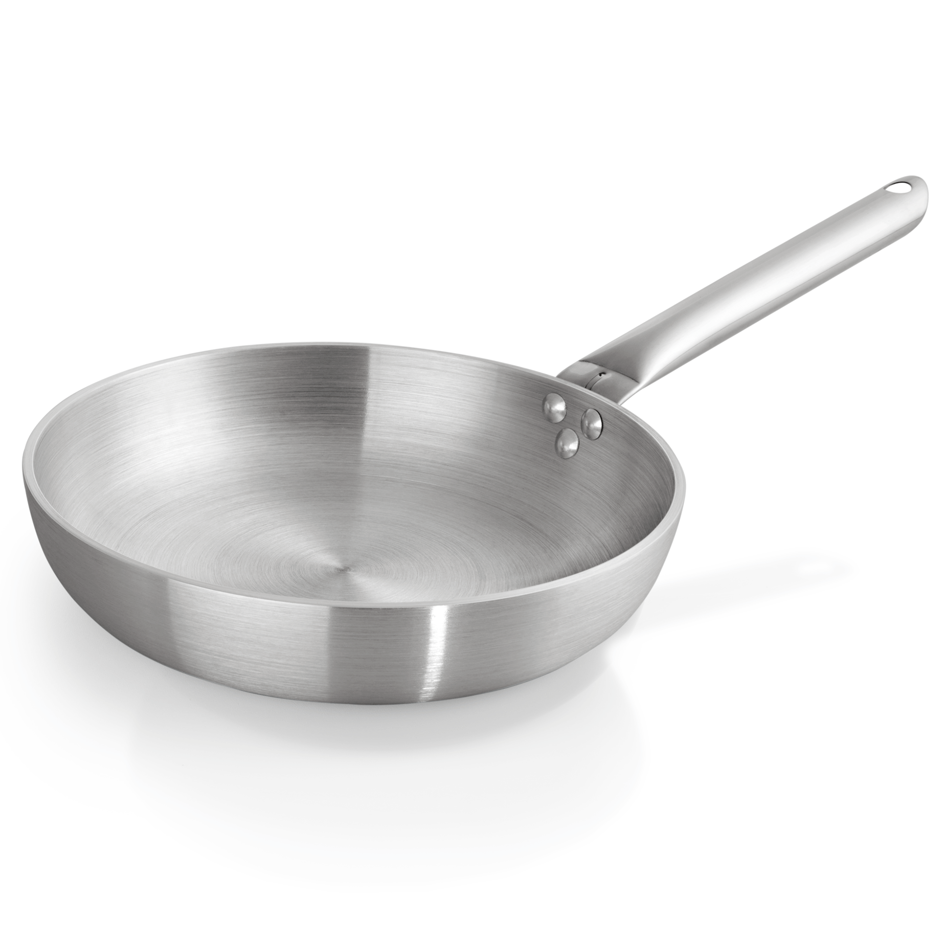WAS Pfanne, Ø 24 cm, unbeschichtet, Aluminium