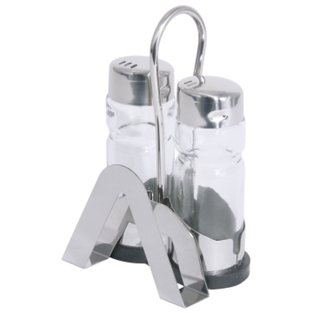 Contacto Menage Salz/Pfeffer mit Kartenhalter