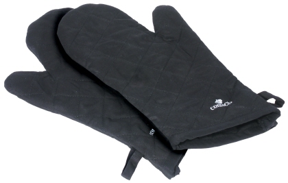 Contacto Paar Küchenhandschuhe, schwarz