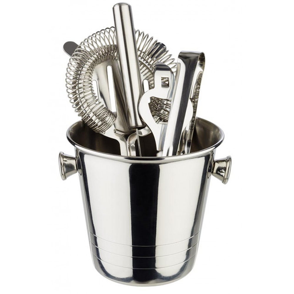 APS Mini-Eiseimer Ø 10,5 cm, H: 10 cm , Edelstahl