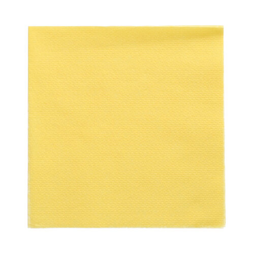 Papstar Servietten, 1-lagig 1/4-Falz 33 cm x 33 cm gelb