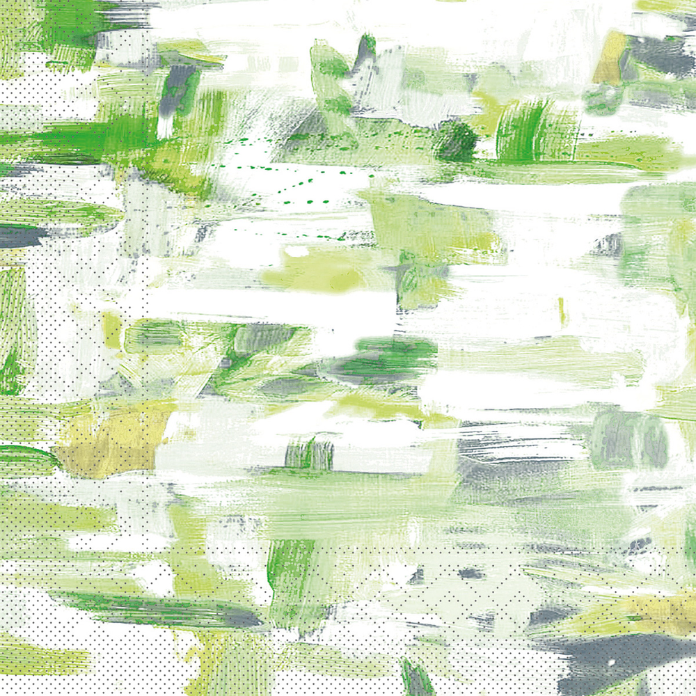 Mank Serviette Pablo grün 33 x 33 cm 1/4 Falz