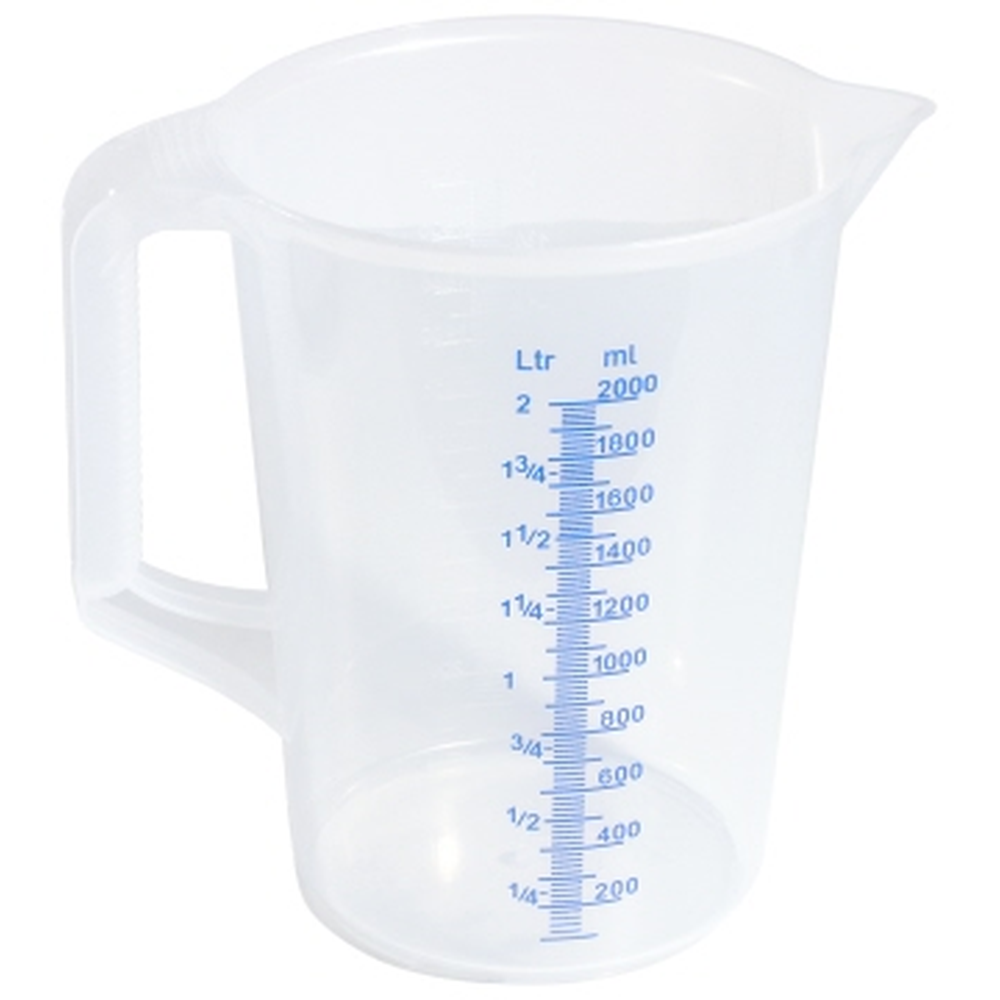 Contacto Messbecher, transparent 2 l