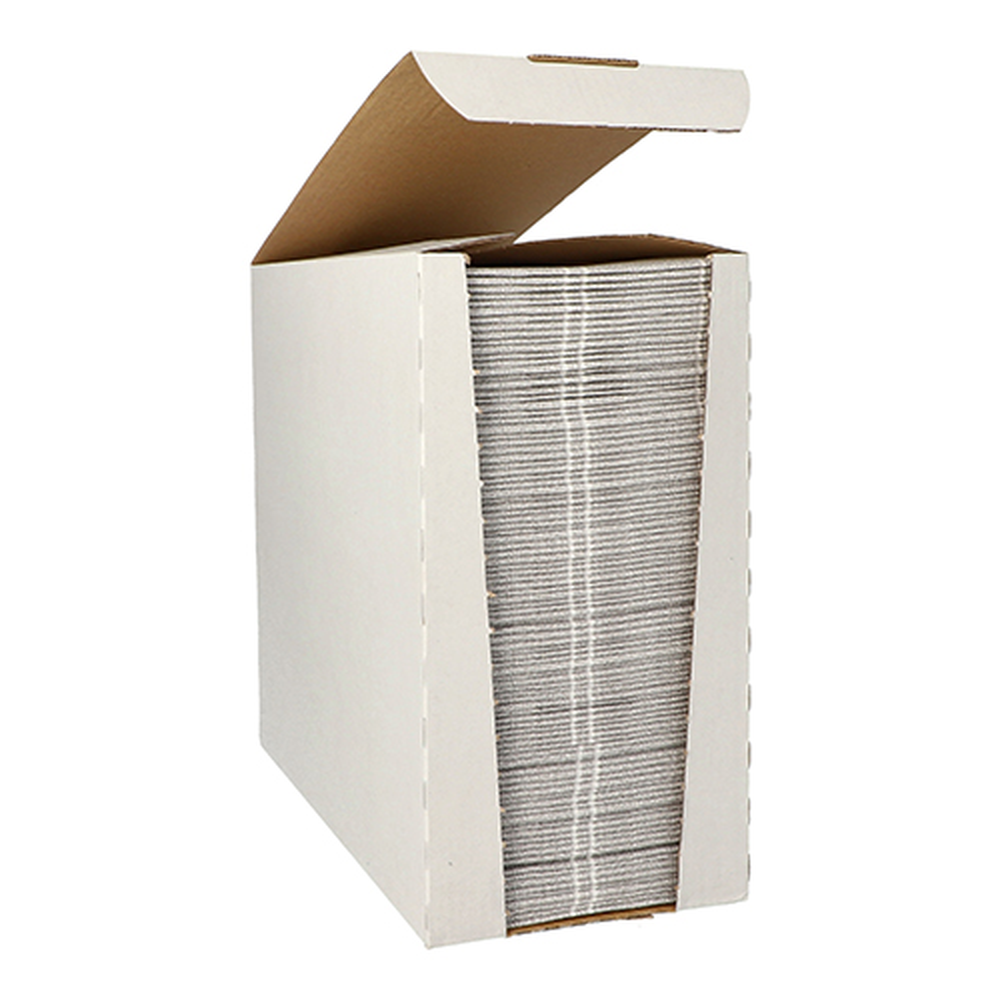 PAPSTAR Servietten ROYAL Collection 1/6-Falz 48 cm x 33 cm grau Kitchen C