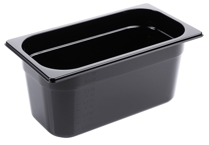 Contacto GN-Behälter 1/3, 150 mm Polycarbonat, schwarz