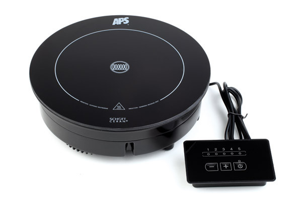 APS Induktionskochplatte m. Regler für Chafing Dish Serie GLOBE , und Suppenkuge