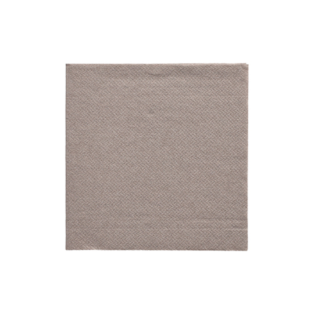 Papstar Servietten "DAILY Collection" 1/4-Falz 24 cm x 24 cm grau