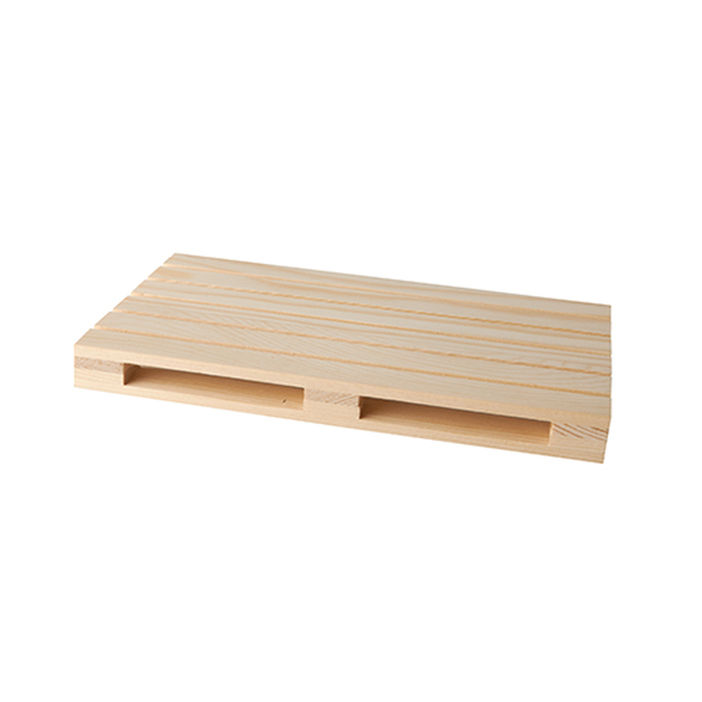 Papstar Trays für Fingerfood, Holz 2 cm x 12 cm x 20 cm