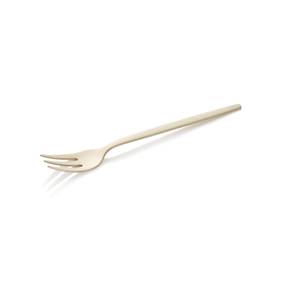 WAS Dessertgabel ALEX CHAMPAGNE, mit champagner, matter PVD Beschichtung, 16 cm,