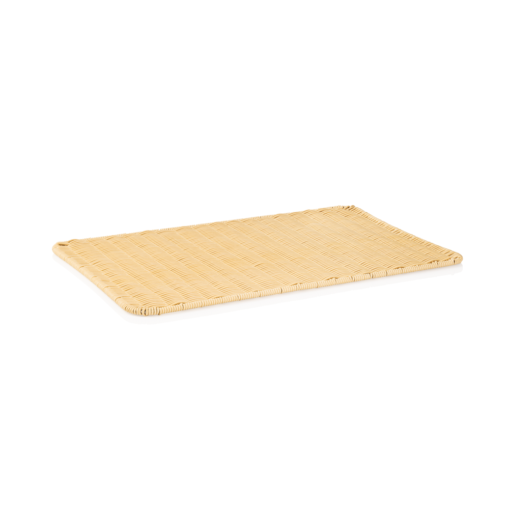 WAS Auslagetablett WEAVER PRO Systemkörbe, 60 x 40 x 1 cm, hellbeige, Polypropyl