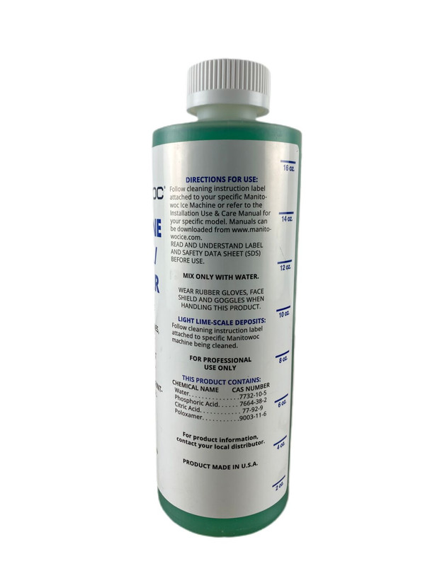 Manitowoc Reiniger für Würfeleisbereiter Inhalt 473 ml