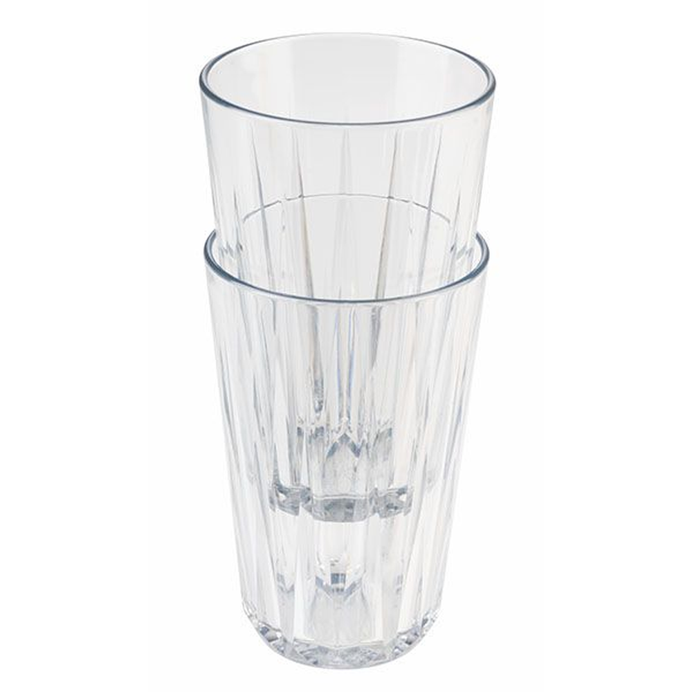 APS Trinkbecher -CRYSTAL- Ø 8cm, H 12,5cm, 0,3L Tritan